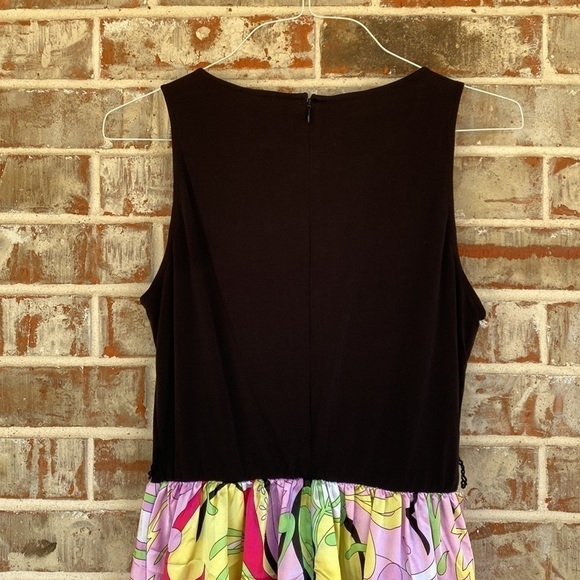 Lemmie for Nina Leonard Sleeveless Floral Dress - Picture 6 of 8